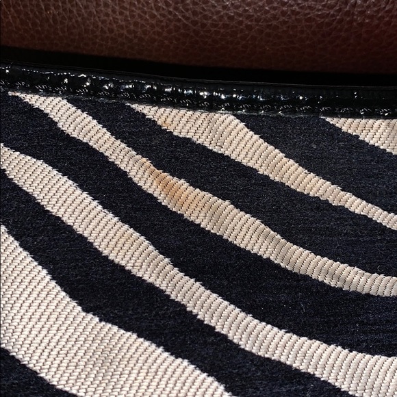 ANTONIO MELANI ZEBRA HANDBAG - Picture 5 of 7